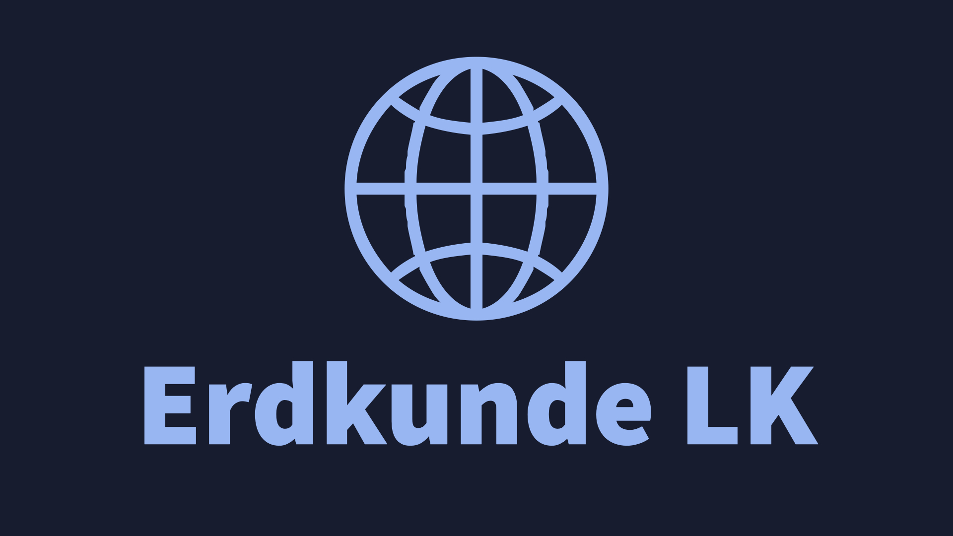 Erdkunde LK